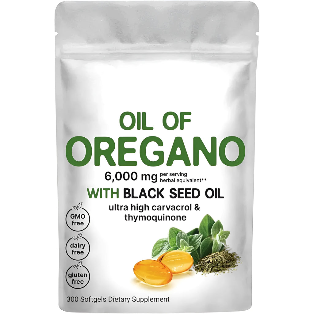 Bottle of Butter Black Seed Oil Soft Capsules dietary supplement