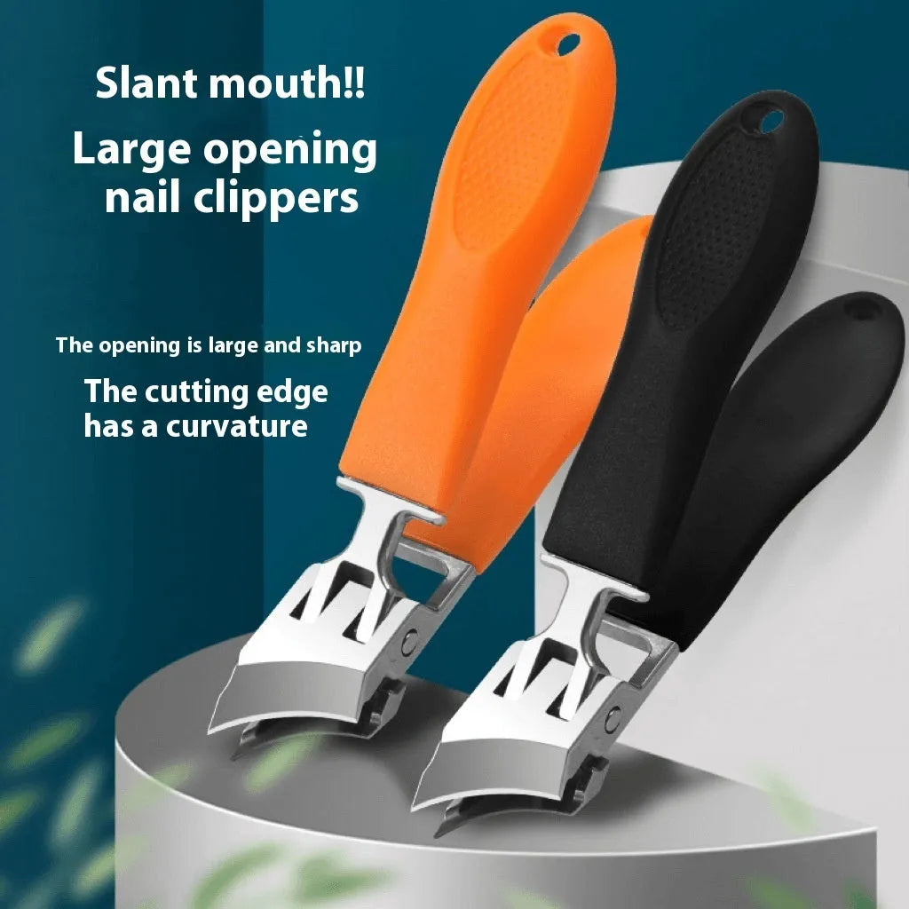 Portable nail maintenance kit with anti-splash guard and multiple tools in plastic stainless steel