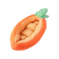 Double-sided pet mattress with removable carrot cartoon design cloth cover
