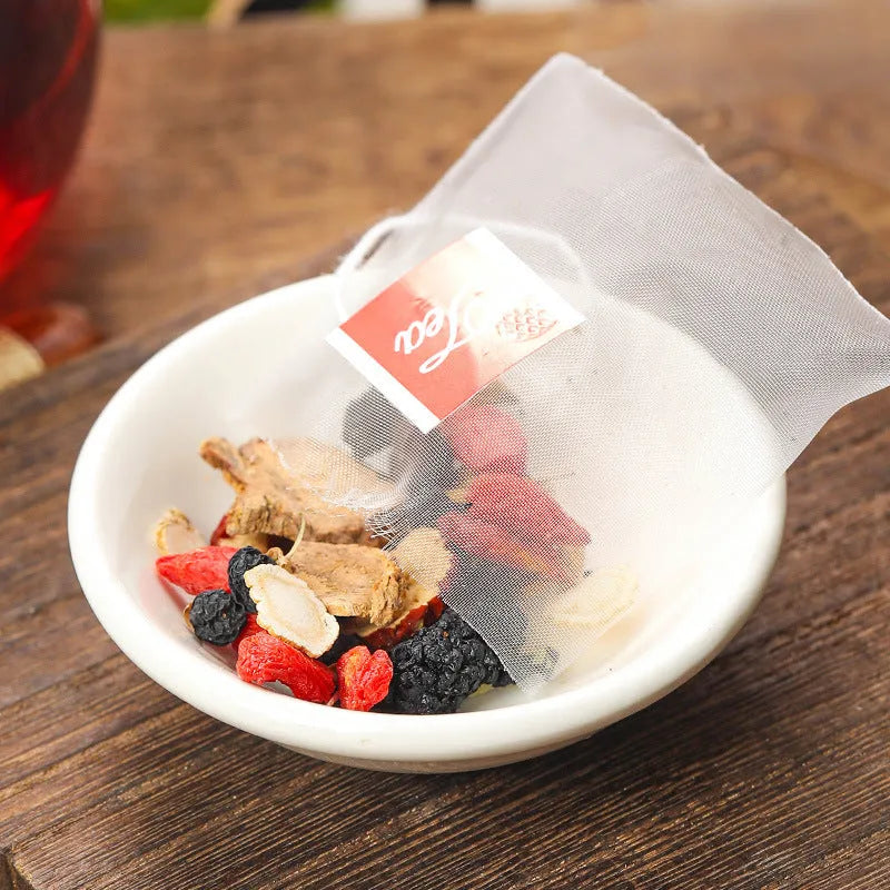 Box of Ginseng Black Wolfberry Tea showing 40 individual tea bags, total weight 200g.