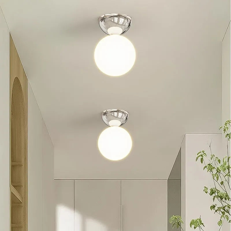 Wall lamp with tricolour light setting in modern simplicity style for hallway or bedroom