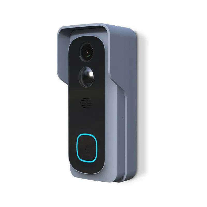 RSH-C600 smart WiFi doorbell camera in grey with HD video and USB 5V power