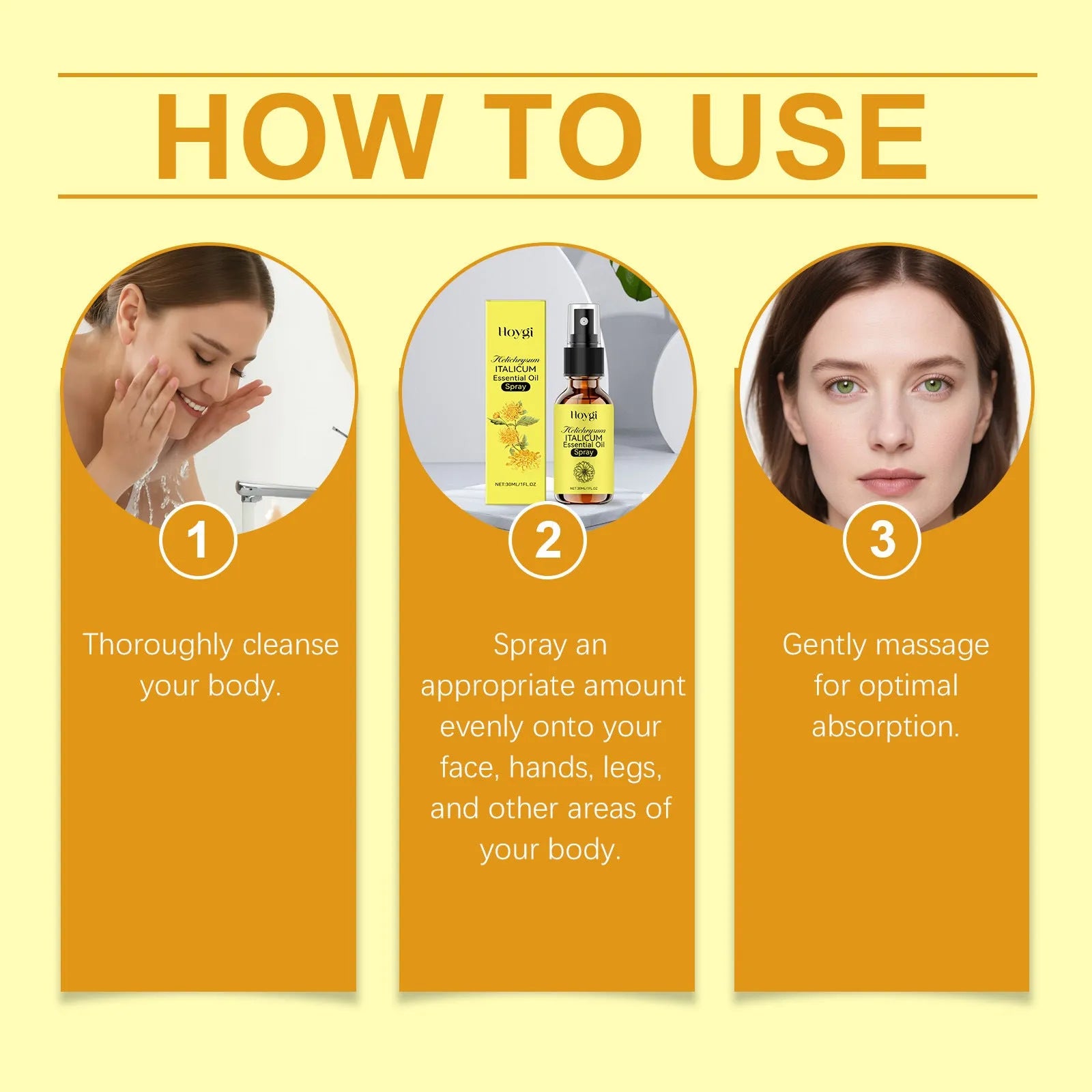Chrysanthemum Anti-aging Spray 30ml bottle with fine mist nozzle for facial hydration