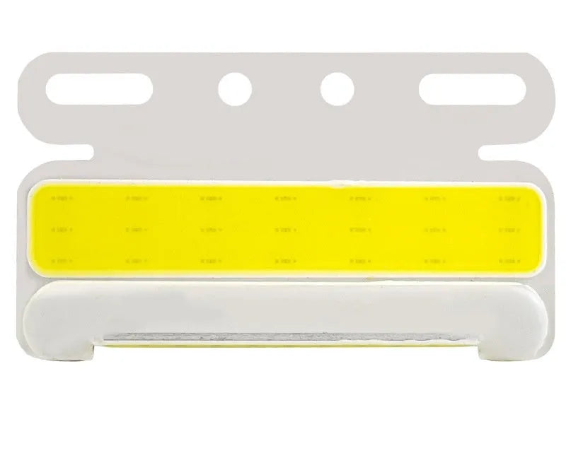 Waterproof aluminium COB LED truck side light for 12V and 24V commercial vehicles.