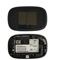 Black Mifi8000 portable 4G wireless router with compact design for mobile internet access.