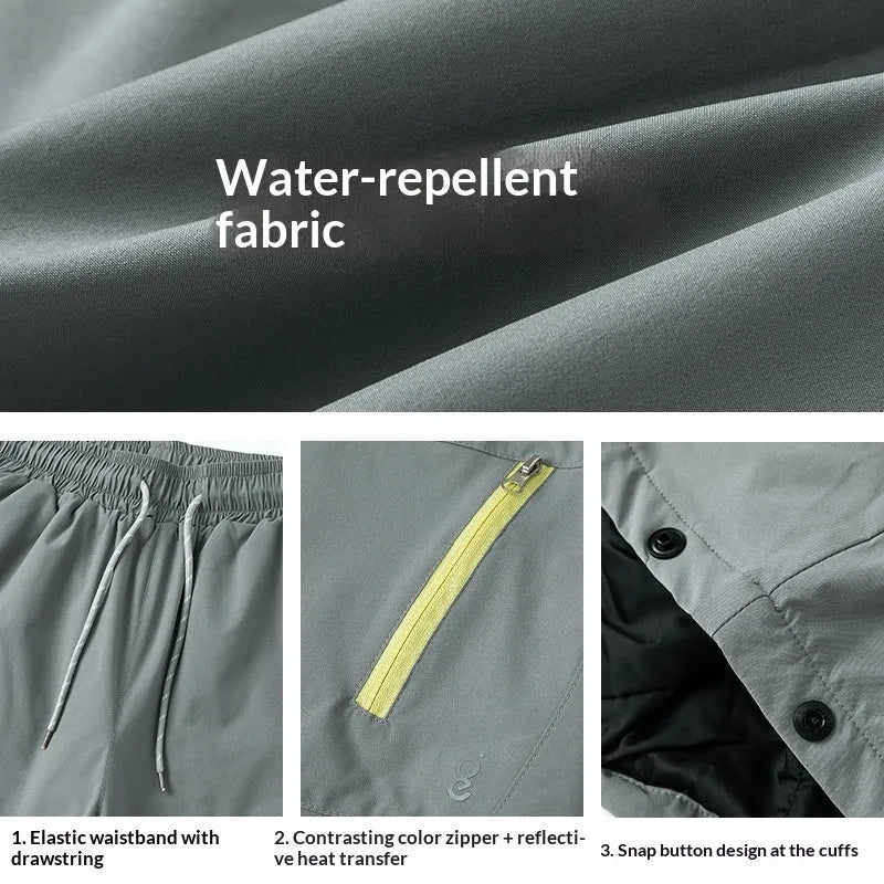 Warm thick straight leg sports trousers in carbon black – mid waist drawstring style with no fly, leisure basic fit