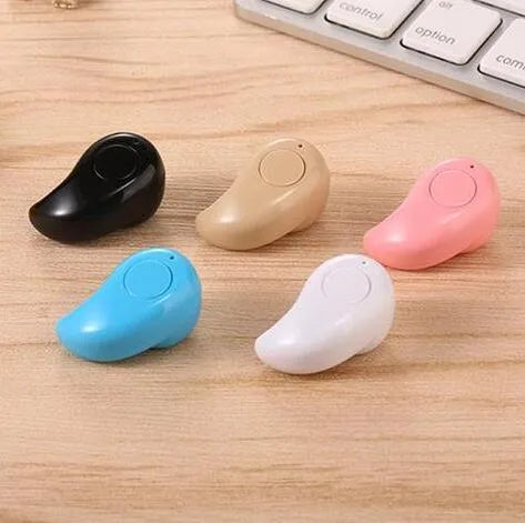 Smart super mini wireless earphone in Black with compact 30mm design and Bluetooth 4.0