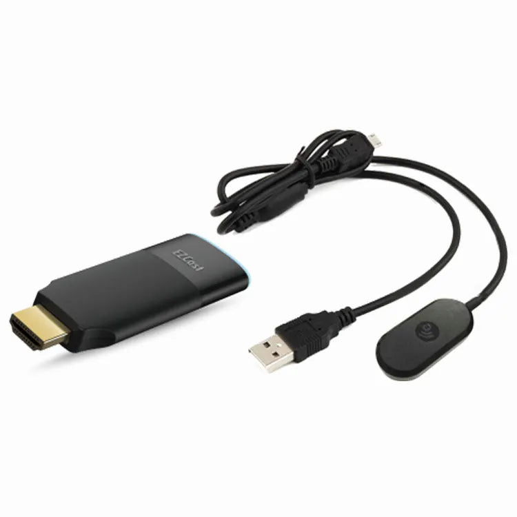 EZCast2 Black dual band wireless 4K HDMI screen saver adapter with remote module