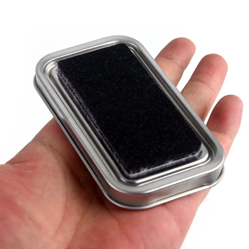Rectangular rubber stamp ink pad in five colours for DIY stamping projects