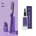 Cordless rechargeable hair ends trimmer split remover for dry damaged brittle hair in beige, black, blue, pink, purple