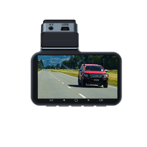 3-inch double recording WiFi driving recorder with front and rear camera and enhanced night vision