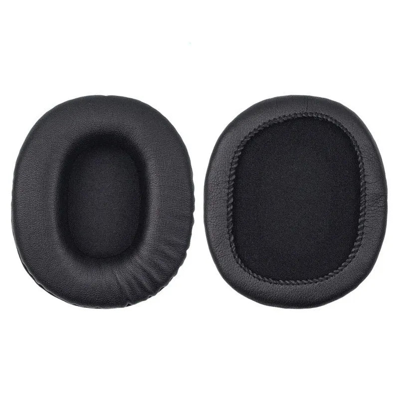 Black PU leather replacement ear pad covers for Sony MDR-1R headphones