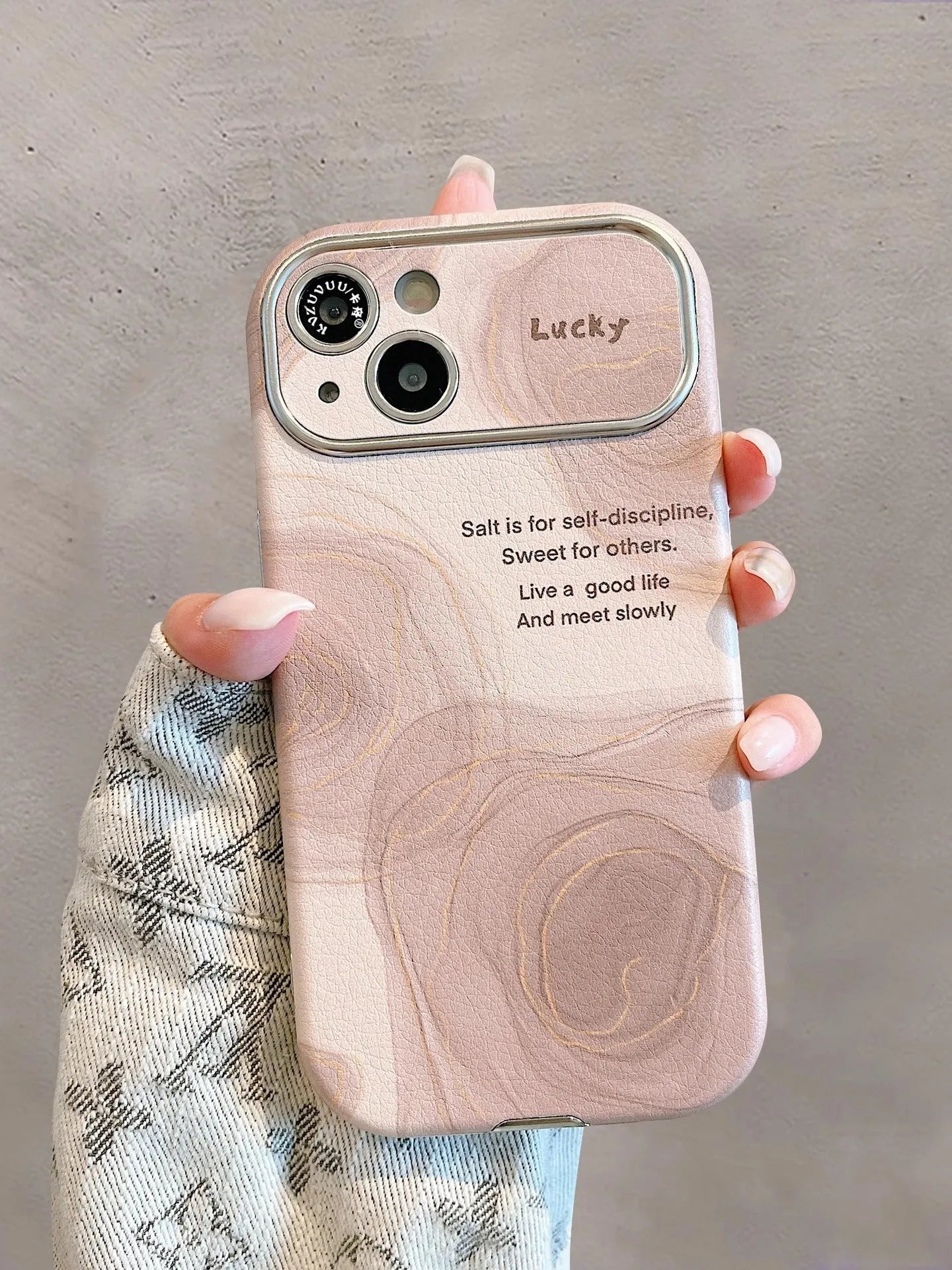Large window veneer silicone phone case with three-dimensional relief craft, shockproof, in Gray and White colour