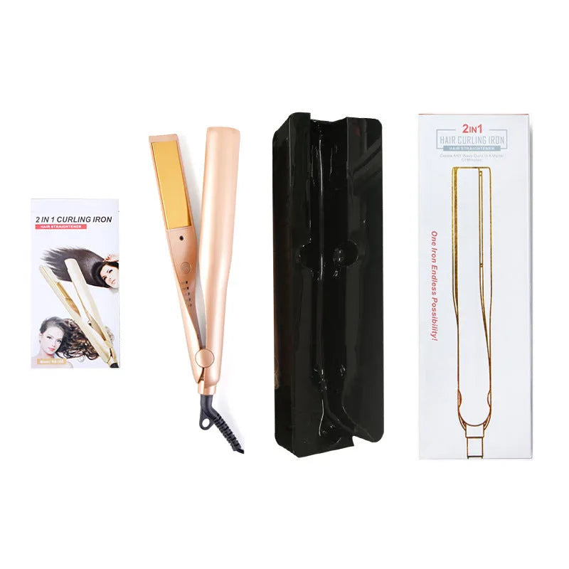 2 in 1 Mestar Iron Pro automatic rotating roller hair curler with ceramic heating pipe and 360-degree wire
