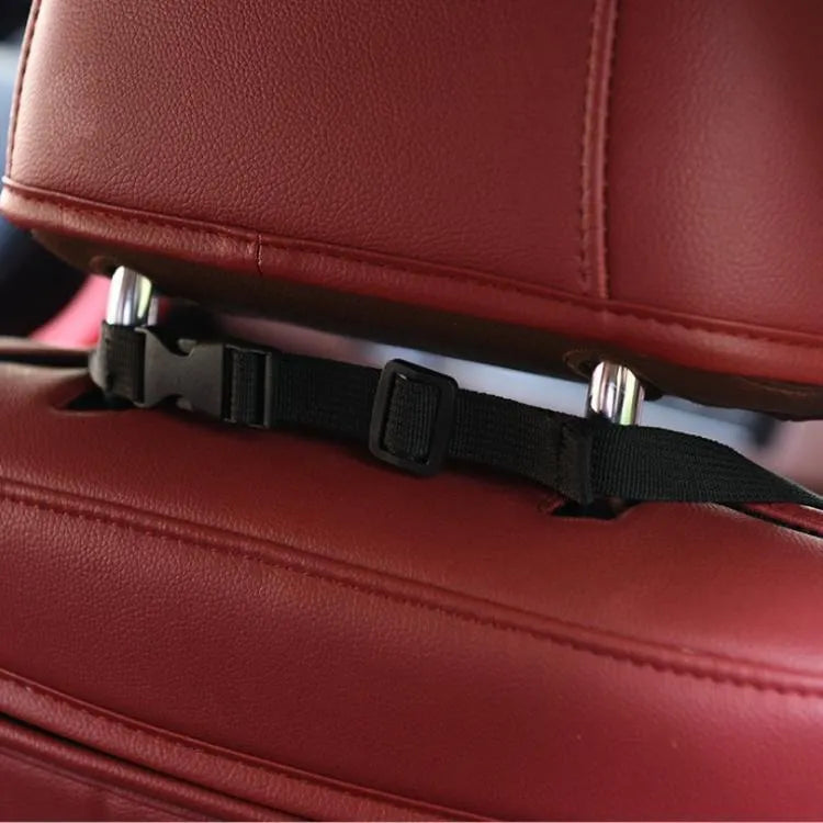 Child car seat cushion in black made of Oxford cloth with pearl cotton filling for all-seasons use