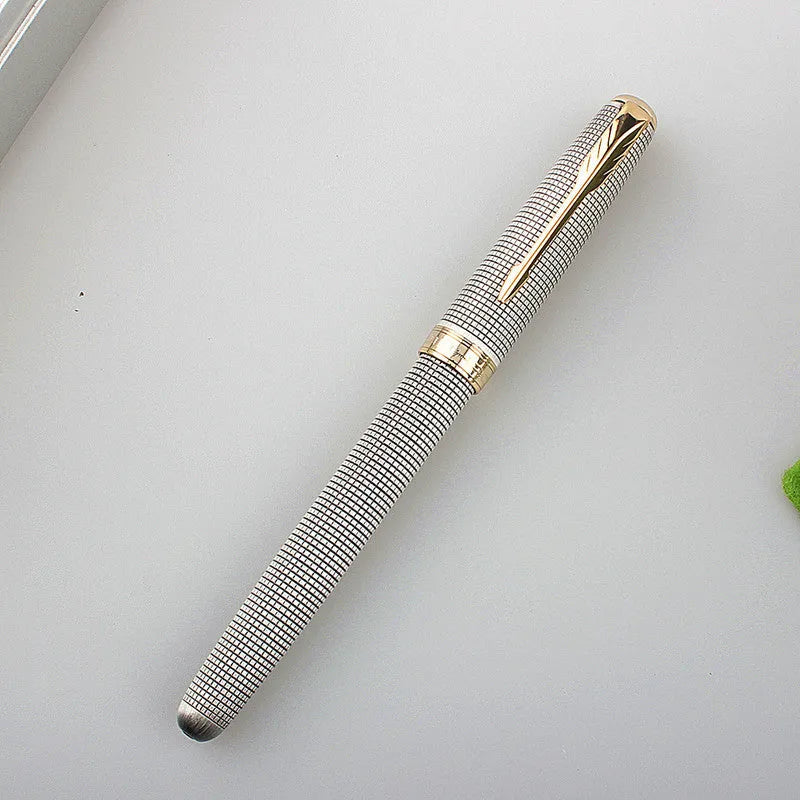 Stainless steel ball pen with 0.5mm tip in multiple colour options