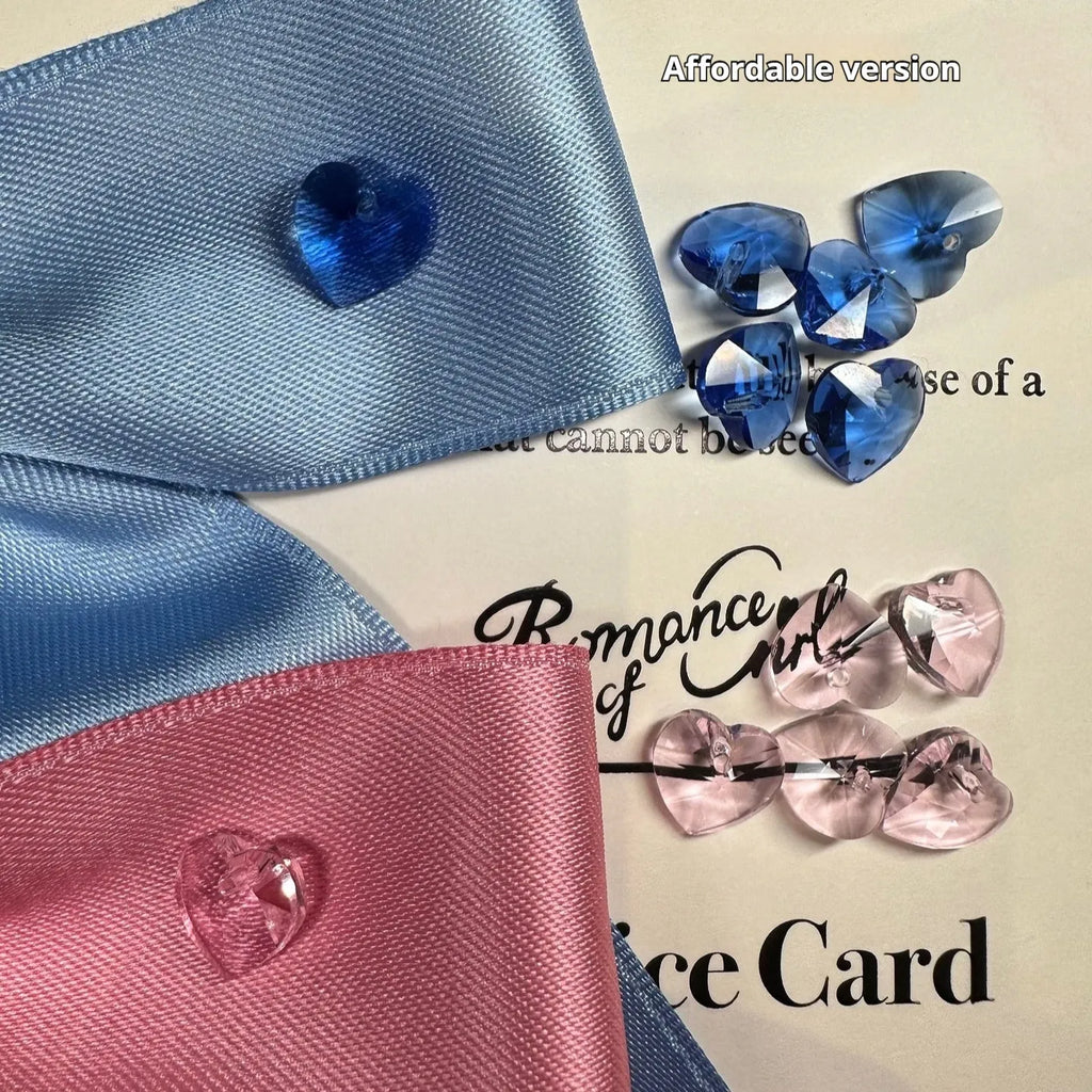 Adjustable dog hair band with princess-style bow on double-sided polyester cotton ribbon