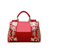 Simple PU shoulder handbag for women in Rainbow Magic colour options including Black, Gold, Red, Sapphire, Wine red.