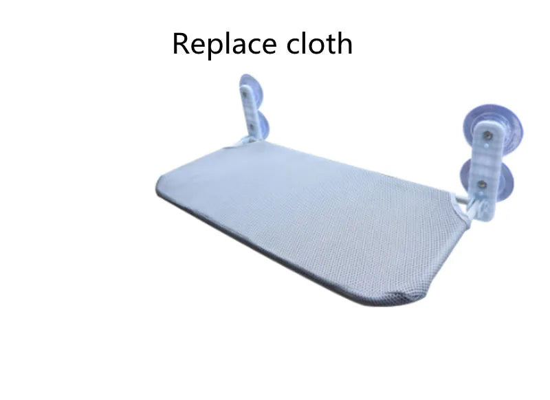 Stainless steel cat hammock suction cup window attachment with foldable grey mesh seat cushion
