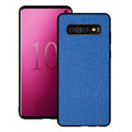 Canvas Samsung phone case in multiple colours for Galaxy S7 to S10 models