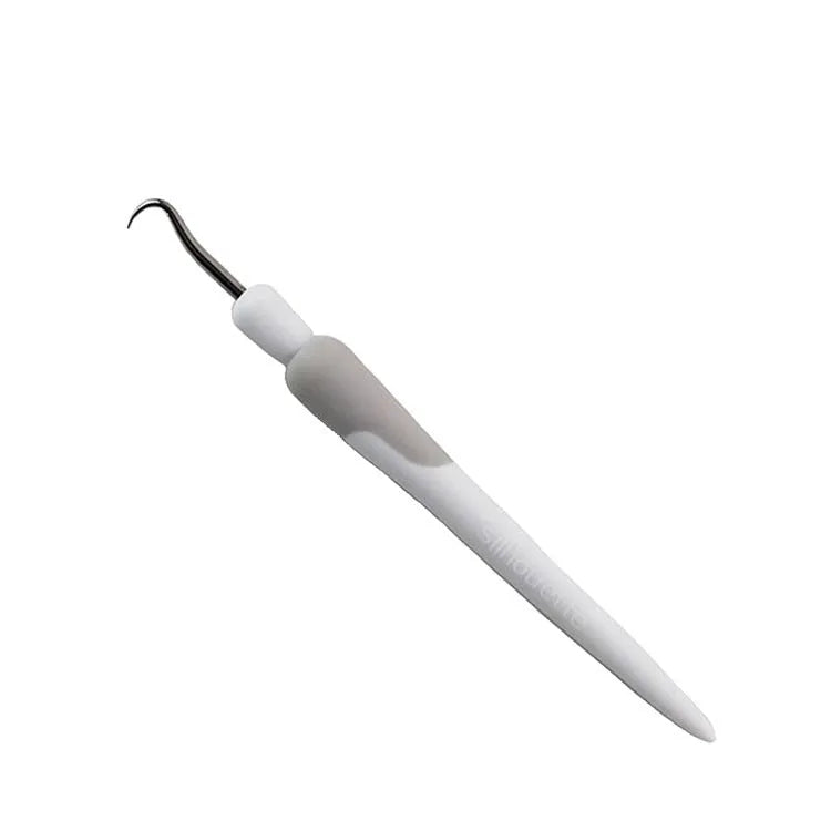 White universal picking knife hook for engraving film accessories, single hook replacement part for compatible machine tools