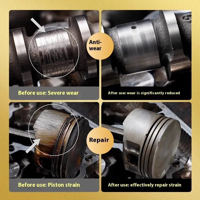 60ml engine anti-wear additive bottle with white screw cap