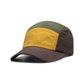 Men's curved brim baseball cap in cotton-polyester quick-dry fabric
