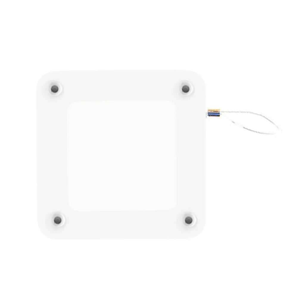 Automatic door closer with adhesive installation for sliding and glass doors in black and white colour options