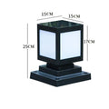 Solar-powered waterproof garden lights with LED illumination for outdoor landscape use