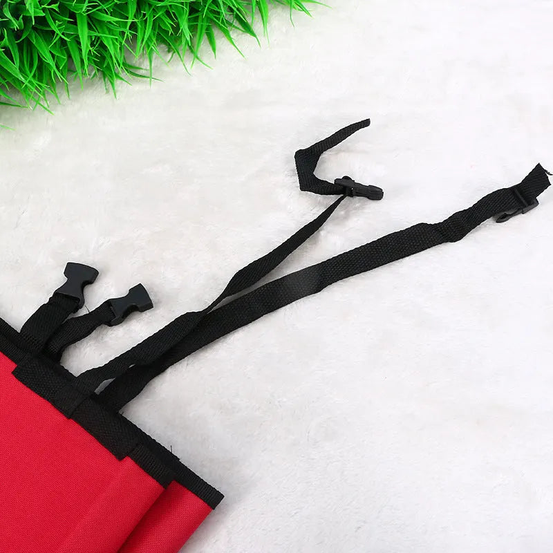 Large square black car pet seat cushion with waterproof backing for dogs and cats.