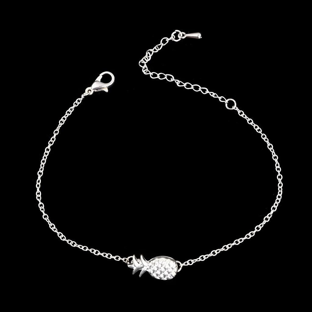 Women's alloy bracelet with a pineapple charm in B178 gold or silver colour from the XINGX series.