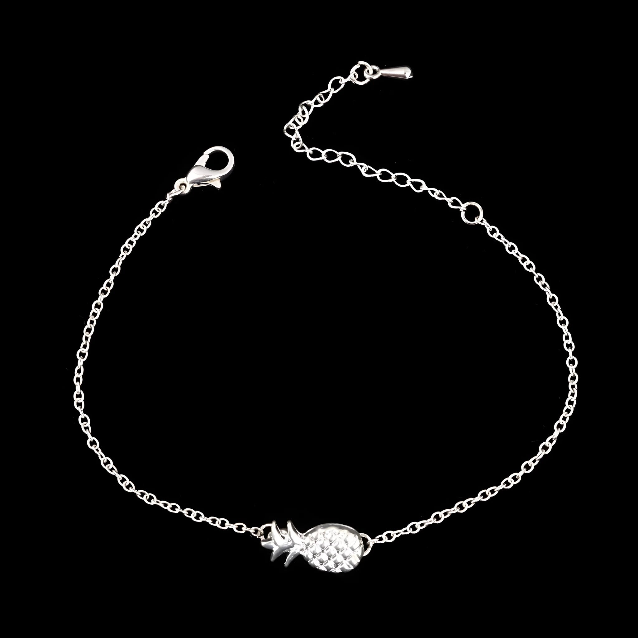 Women's alloy bracelet with a pineapple charm in B178 gold or silver colour from the XINGX series.