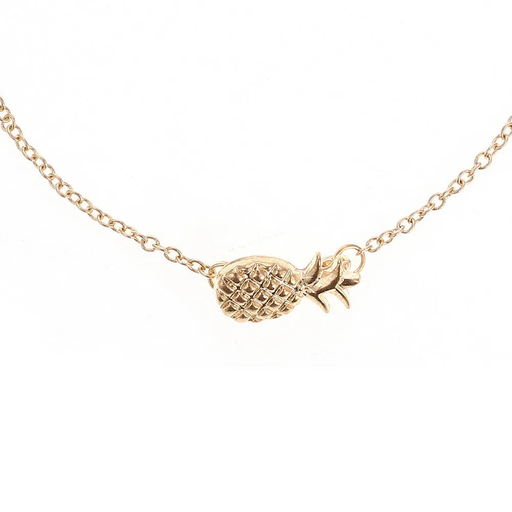 Women's alloy bracelet with a pineapple charm in B178 gold or silver colour from the XINGX series.