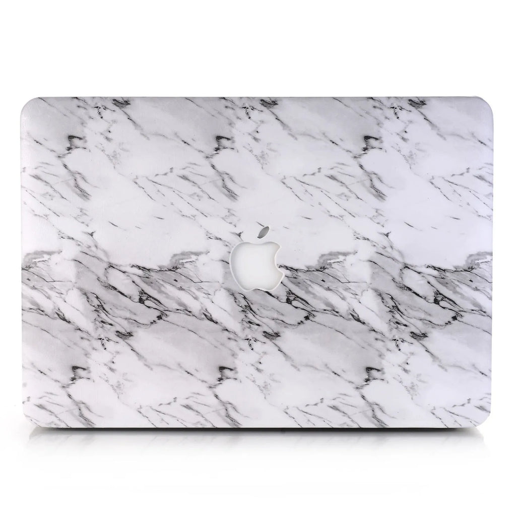 MacBook protective case in Rose Gold, compatible with Apple models, PC plastic and imitation leather, Plane and Hollow out styles.