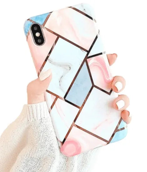 Silicone gel mobile phone case for iPhone models shown in Style C design.