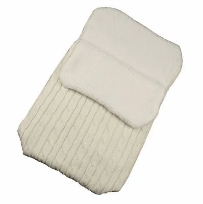 Winter baby stroller sleeping bag with lamb cashmere lining and cotton wool filling in envelope design