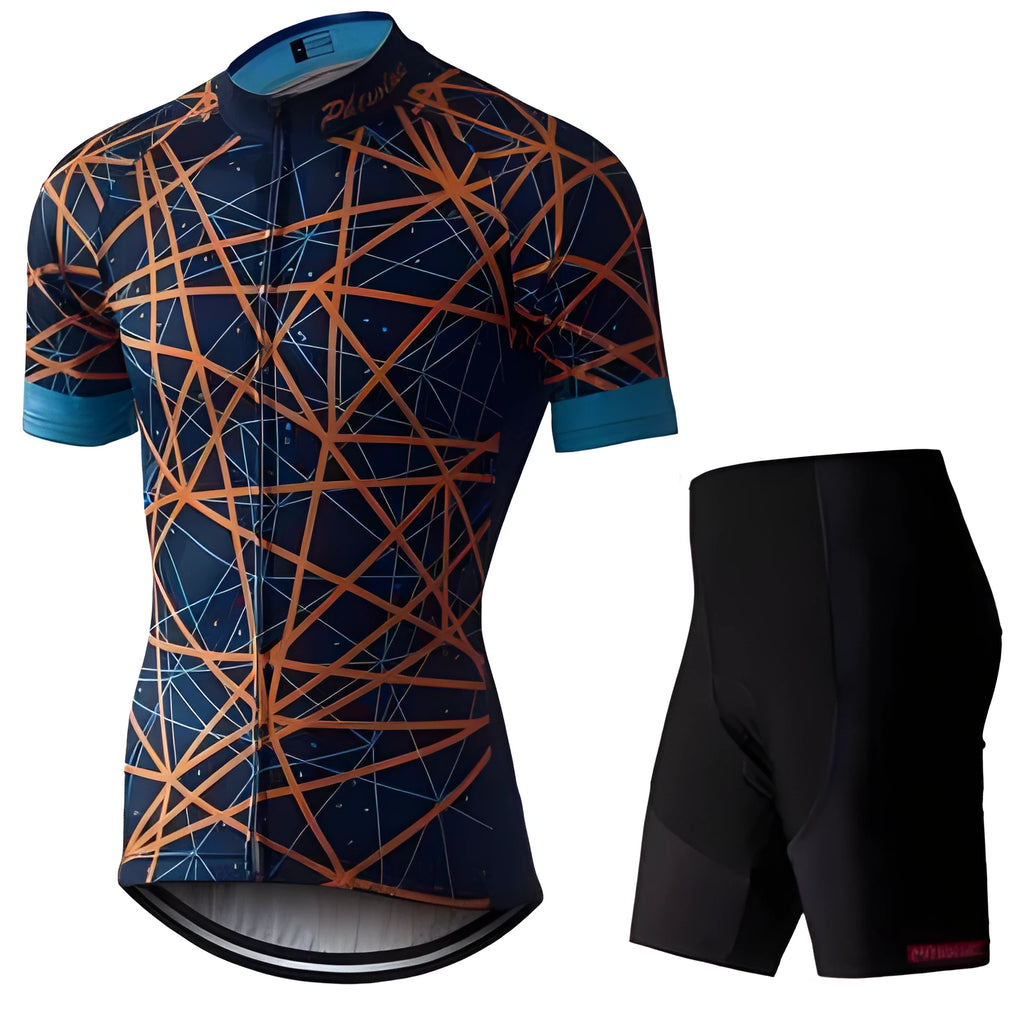 Cycling set tape in black strap style made from polyester fabric for sports wrist support.