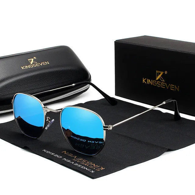 Classic round-frame retro sunglasses for men in multiple colour options