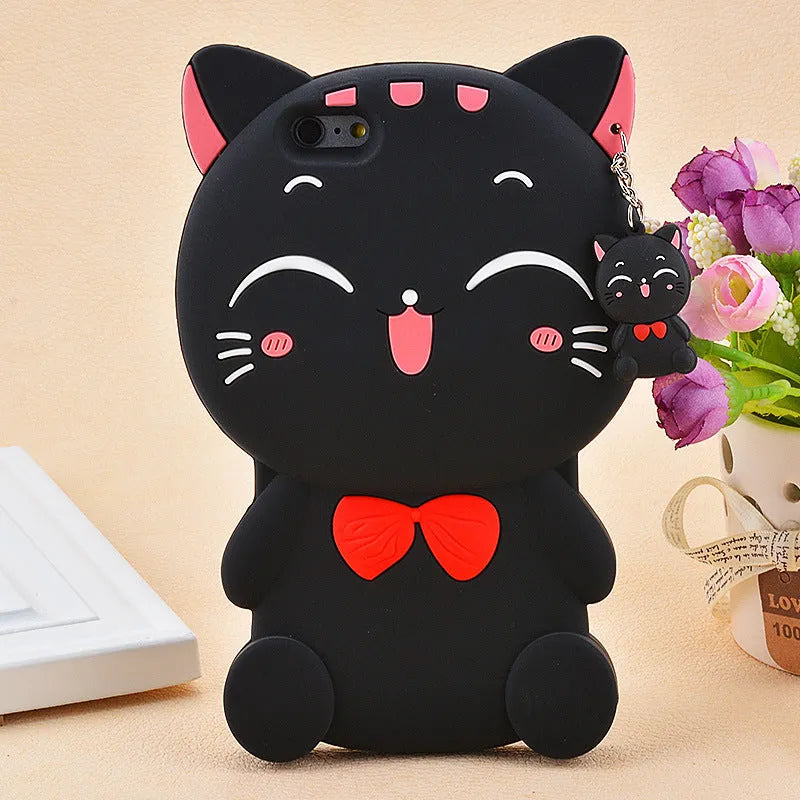 Soft silicone phone shell case showing edge-proof protection for Samsung and iPhone models