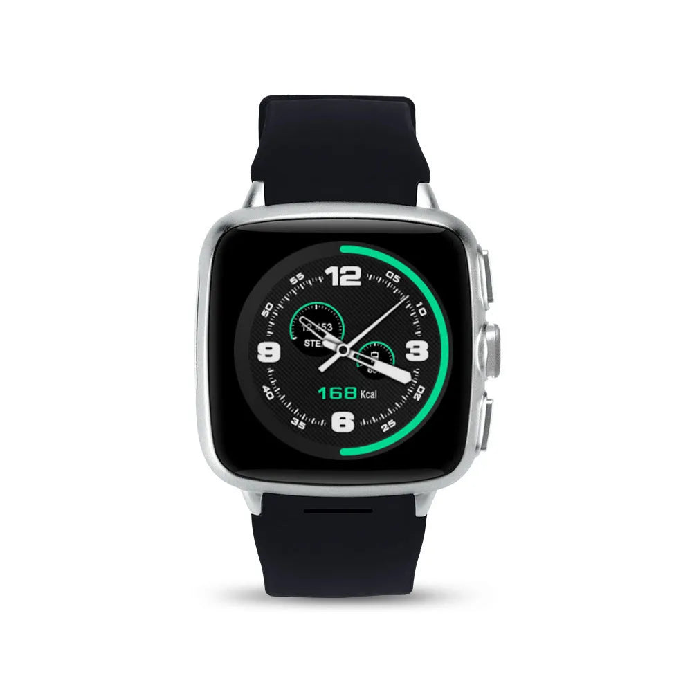 Z01smart watch with 1.54 inch screen for Android phones in black or white
