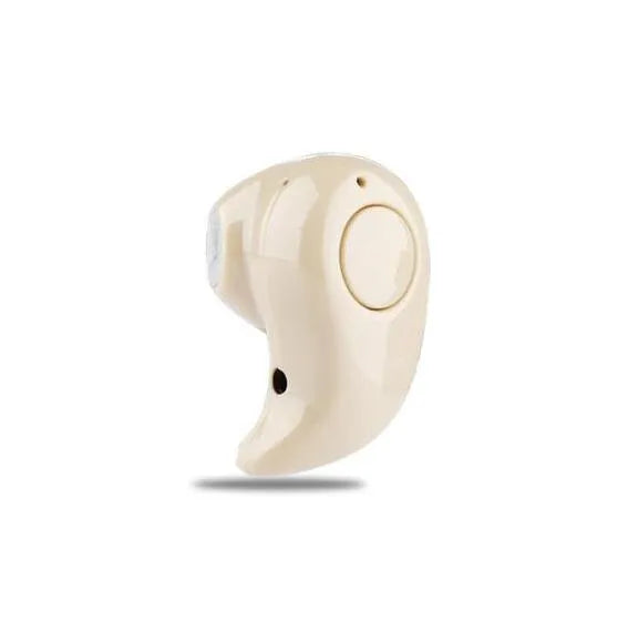 Smart super mini wireless earphone in Black with compact 30mm design and Bluetooth 4.0