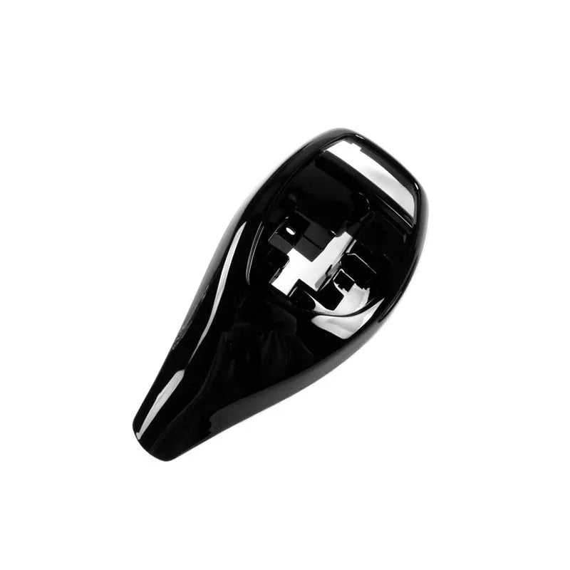 BMW 3 Series 5 Series gear cover replacement panel in sports carbon fiber pattern finish