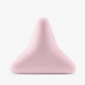 Silicone massage cone triangular relax apparatus in gray for psoas muscle release and back neck massage