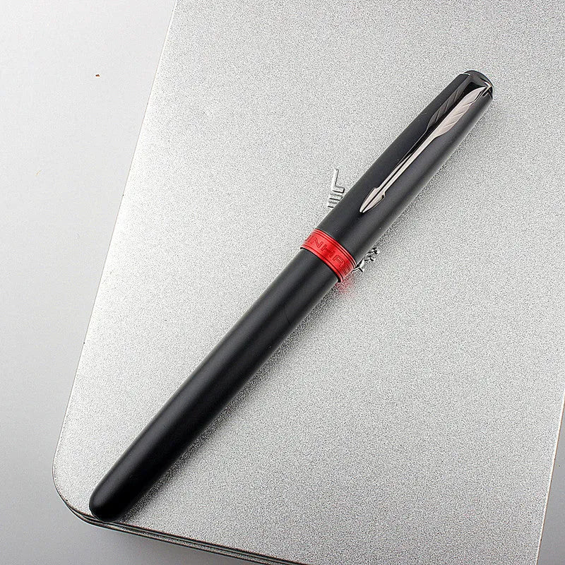Stainless steel ball pen with 0.5mm tip in multiple colour options