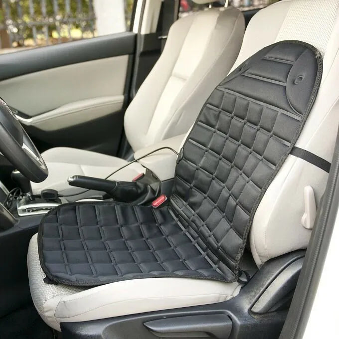 12V automobile heating cushion with 45W power, 7A fuse, 133cm power line, sizes 55x46x48cm and 97x48cm.
