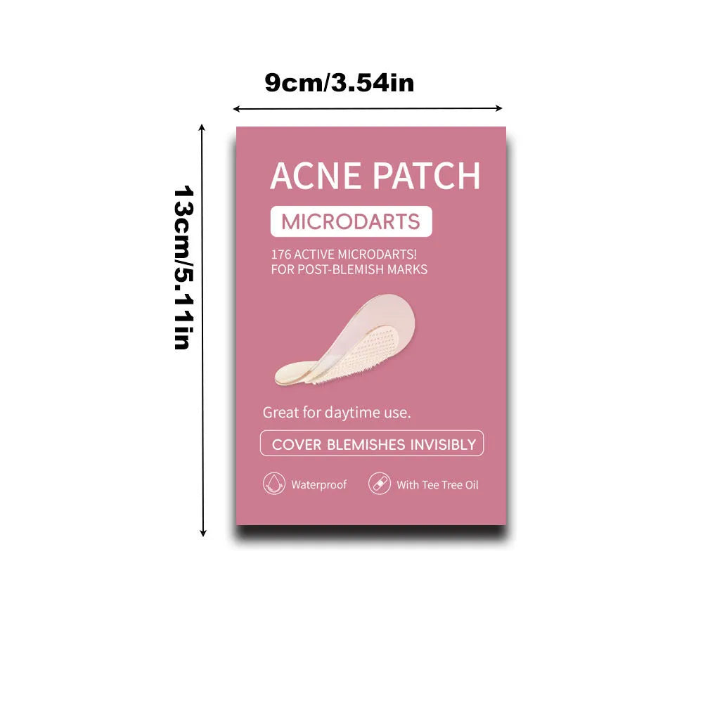 Box of 9 acne patches for desalting PIMPLE acne and closed mouth treatment