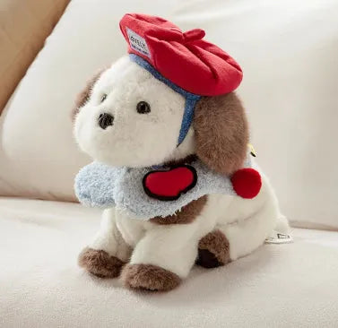 Password Dog electric plush simulation pet doll in Shih Tzu style with soft plush body