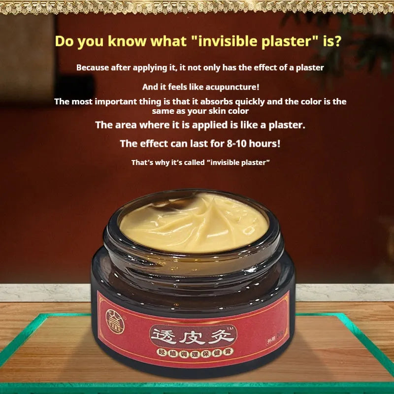 20g jar of Bestlife herb skin-penetrating moxibustion analgesic ointment with translucent paste