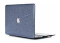 MacBook protective case in Rose Gold, compatible with Apple models, PC plastic and imitation leather, Plane and Hollow out styles.