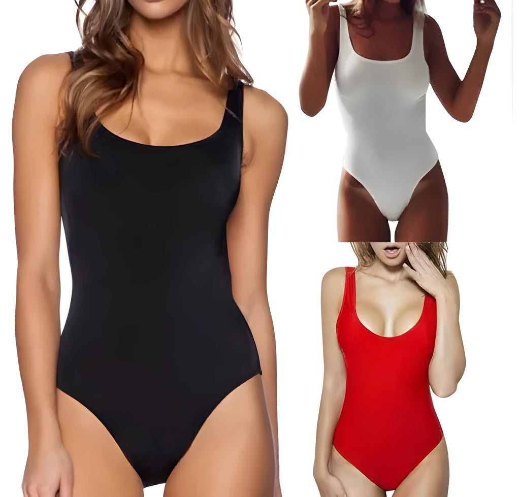 New Bikini Siamese Sexy Swimwear polyester fibre two-piece set for women, available in black
